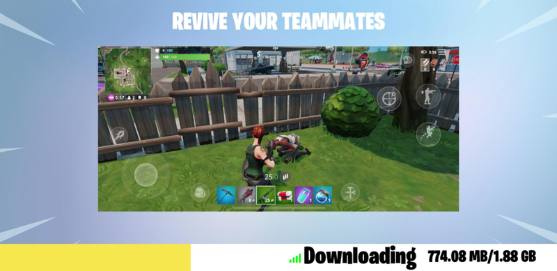 Before you install Fortnite on Android, you’ll also want to make sure your device has enough available storage to stash the game. Total file size is just shy of 2GB.